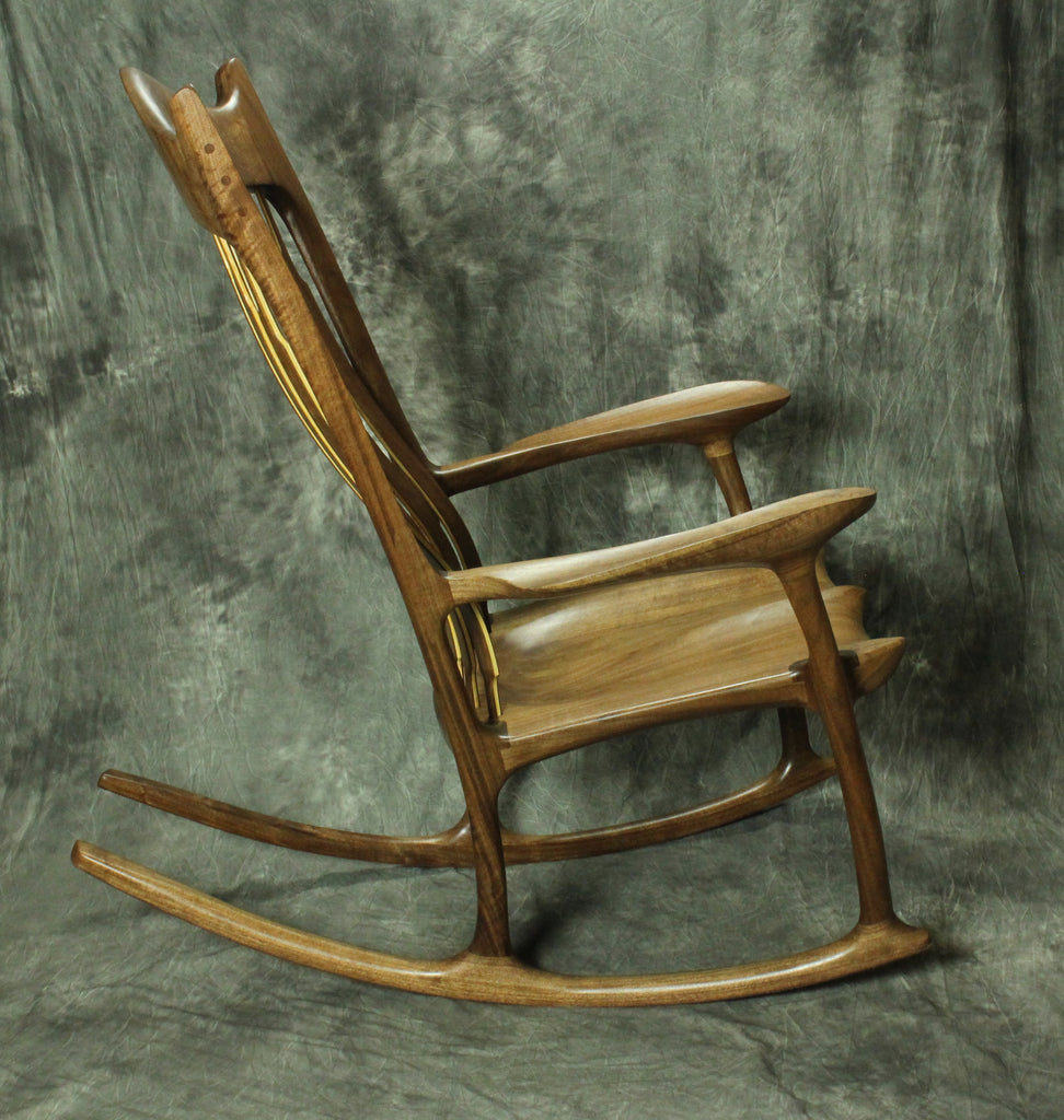 470 Classic Lumbar Rocking Chair, Handmade in N.C.